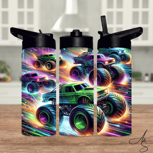 Monster truck néon