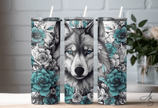 Loup & fleurs