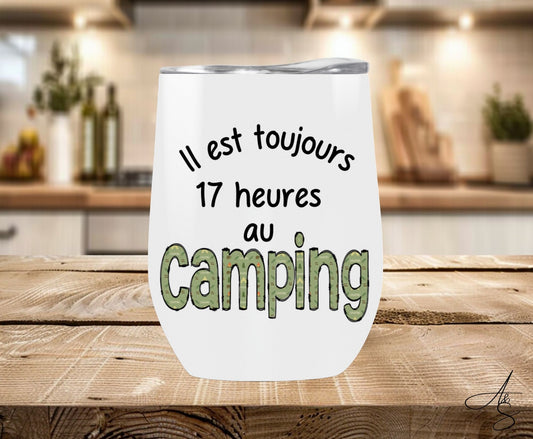 Il est toujours 17 h au camping