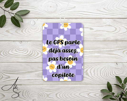 Le GPS parle déjà assez, pas besoin d’un copilote