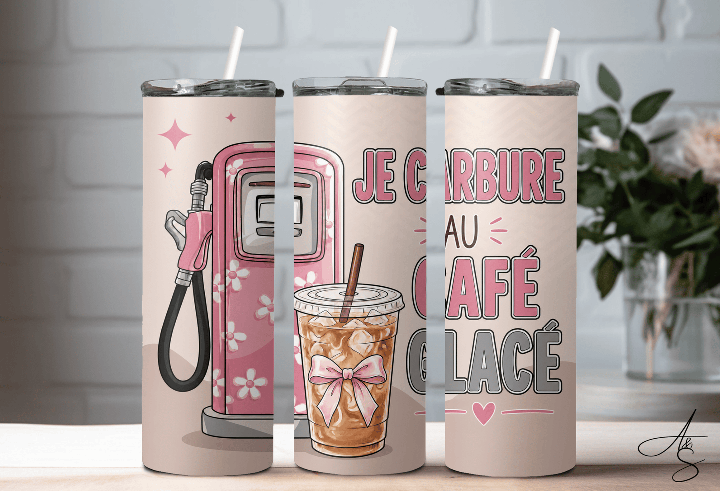 Je carbure au café glacé