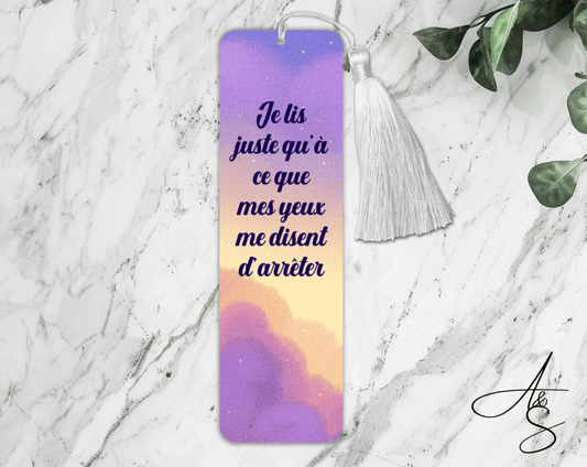 Je lis jusqu’à ce que mes yeux me disent d’arrêter