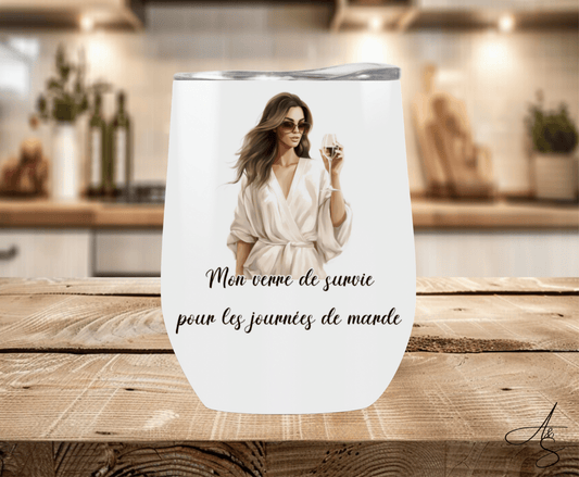 Mon verre de survie pour les journées de marde