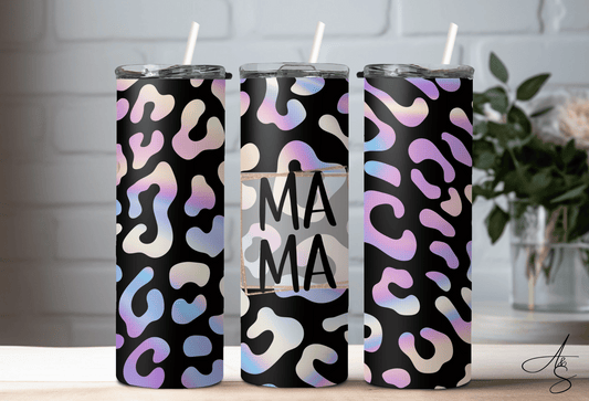 MAMA noir léopard