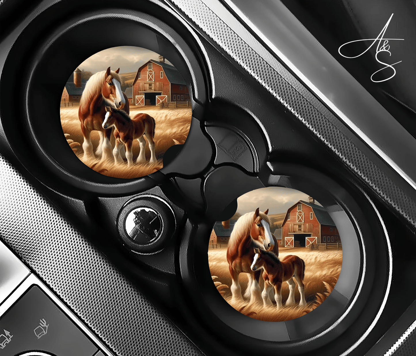 Chevaux à la ferme