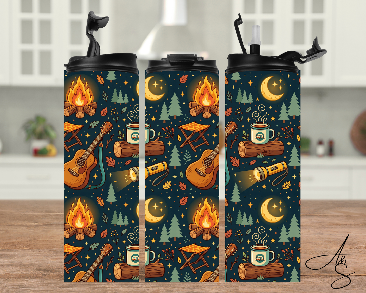 Feu de camp & guitare
