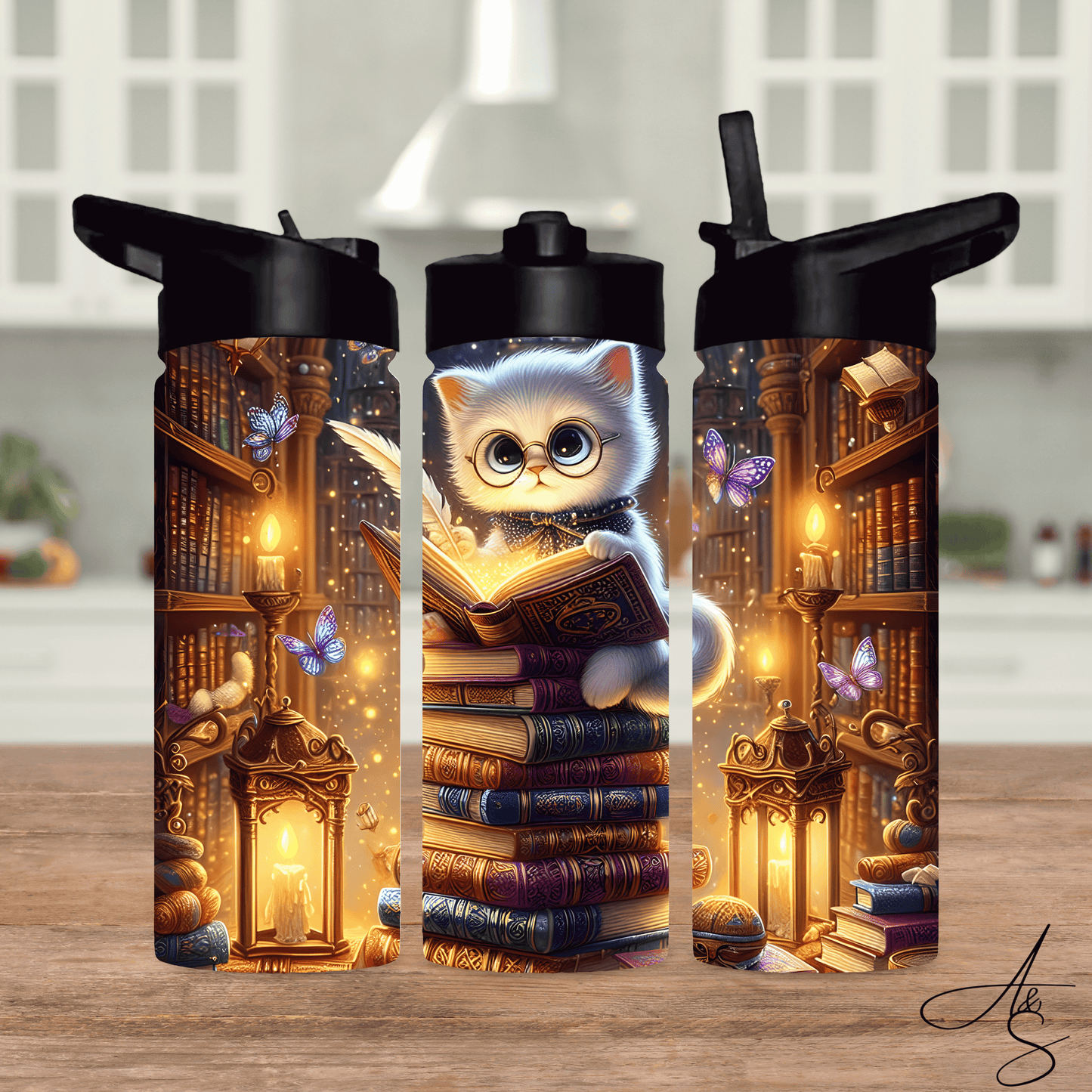 Chaton & livres