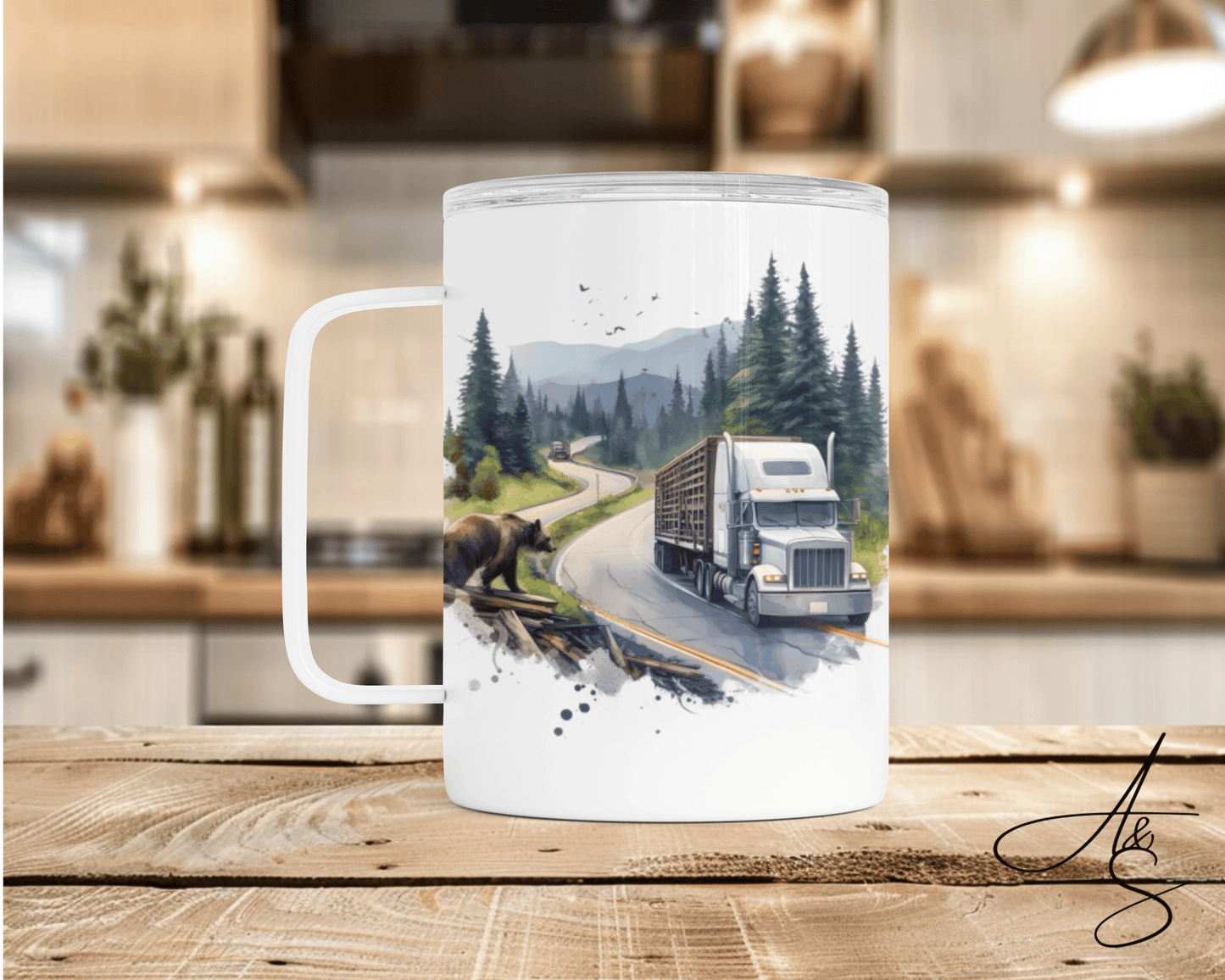 Truck & route