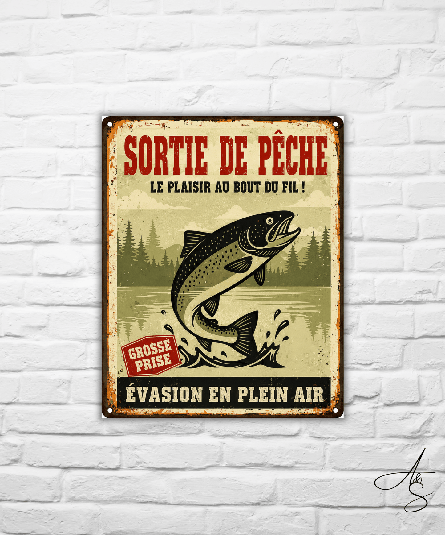 Sortie de pêche le plaisir au au bout du fil !