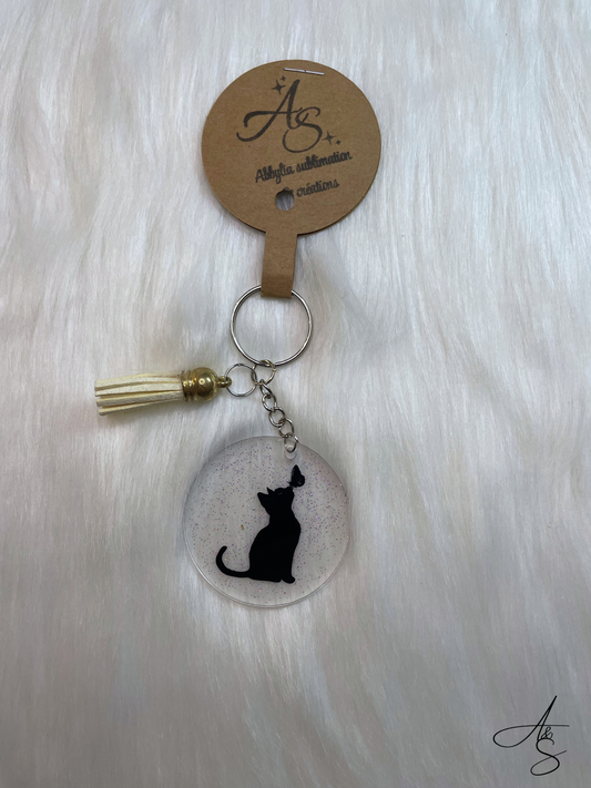 Chat & papillon