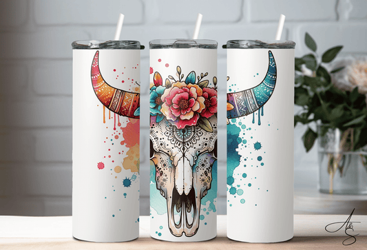 Crâne boho