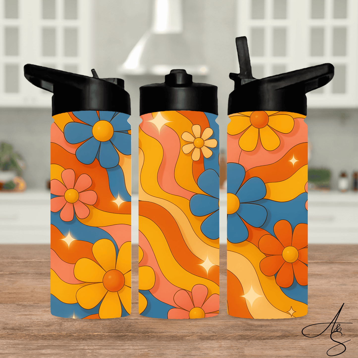 Fleurs Retro