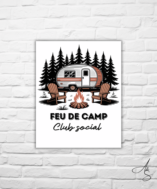 Feu de camp club social