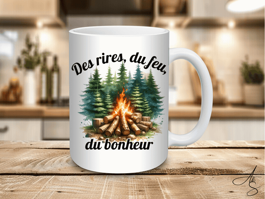 Des rires, du feu, du bonheur