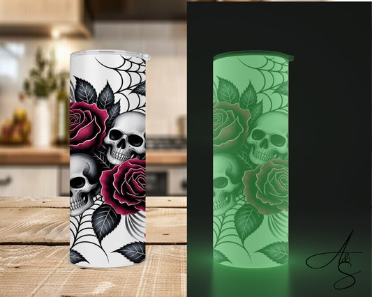 Crâne & rose