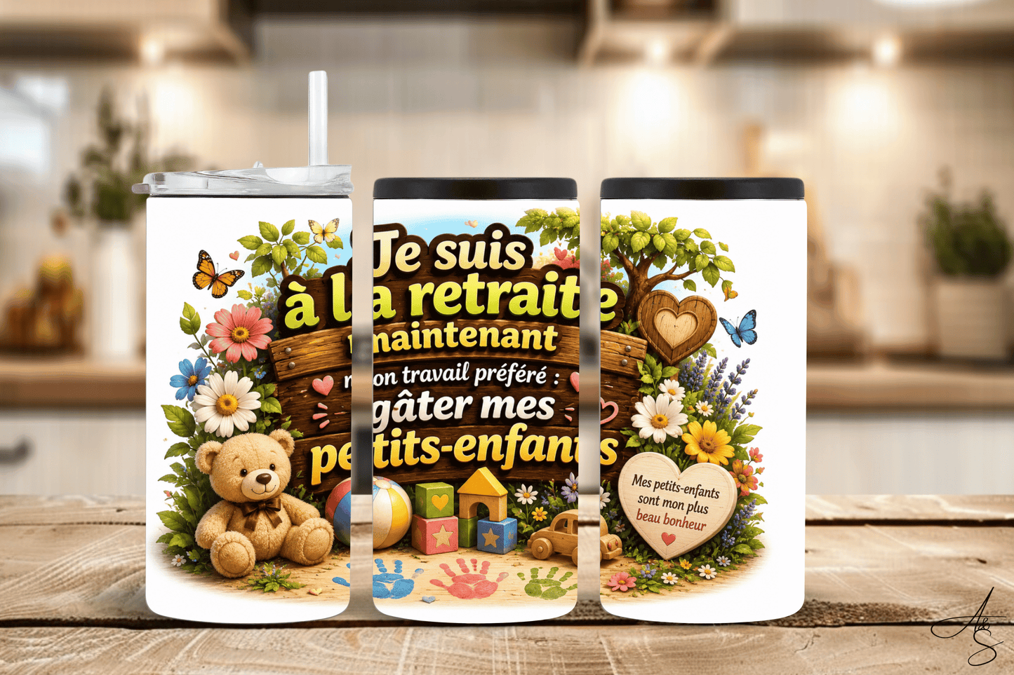 Je suis à la retraite maintenant mon travail préféré : gâter mes petits-enfants