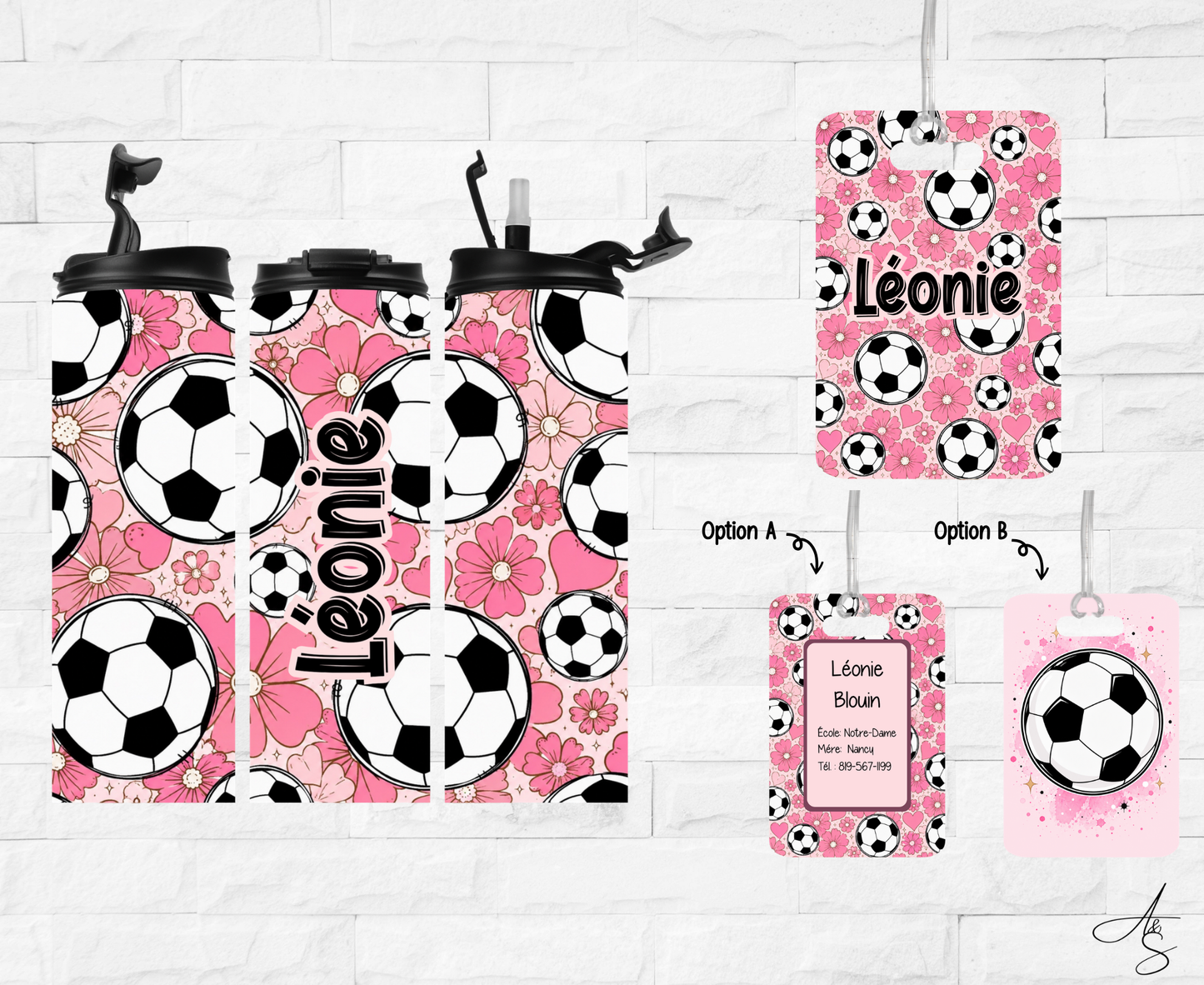 Ensemble soccer rose
