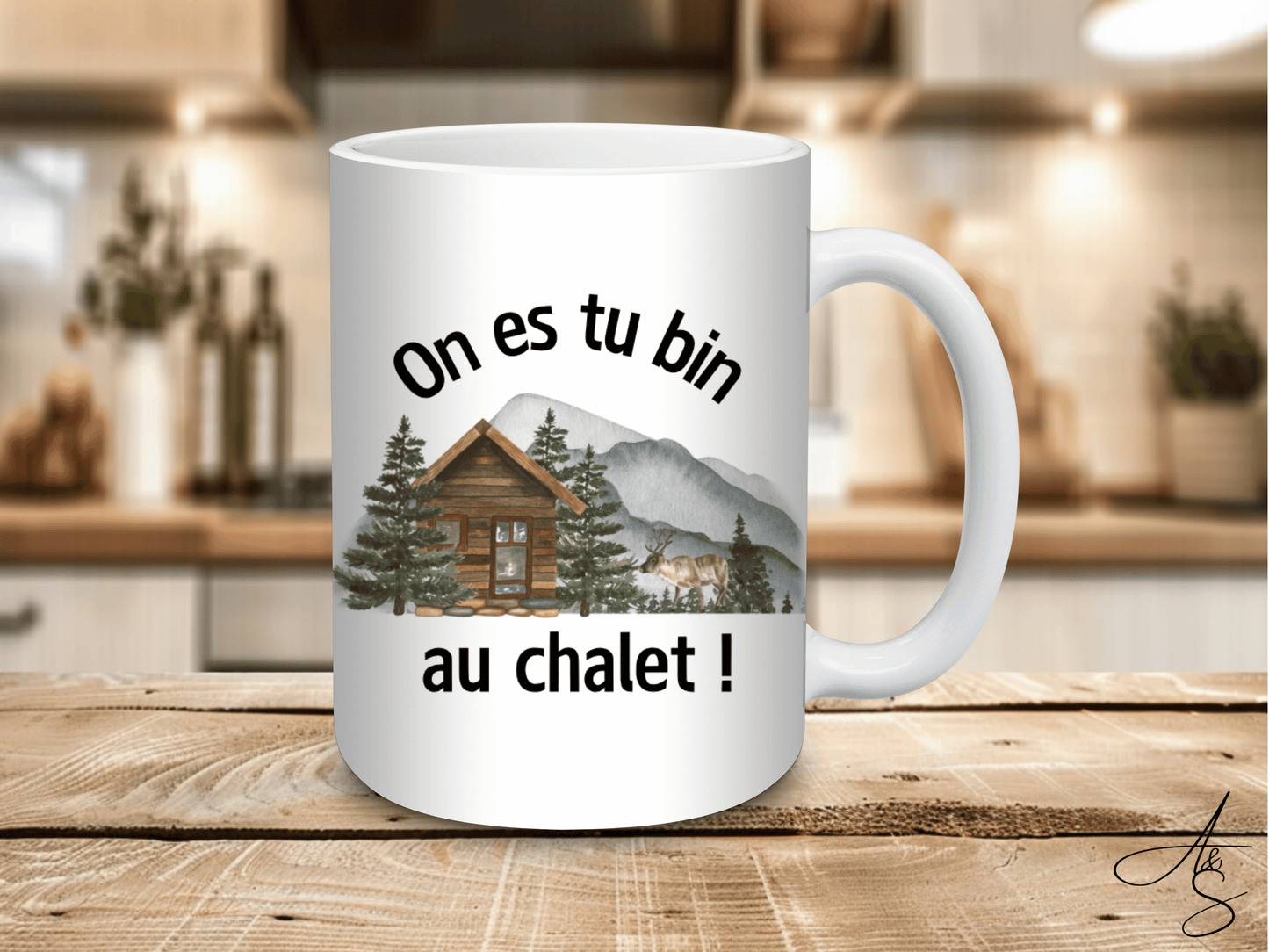 On es tu bin au chalet !