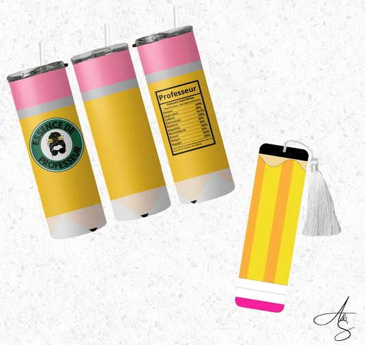 Ensemble professeur crayon