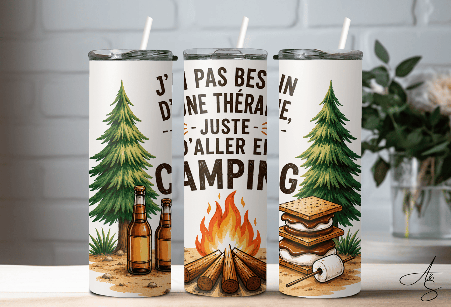 J’ai pas besoin d’une thérapie, juste d’aller en camping