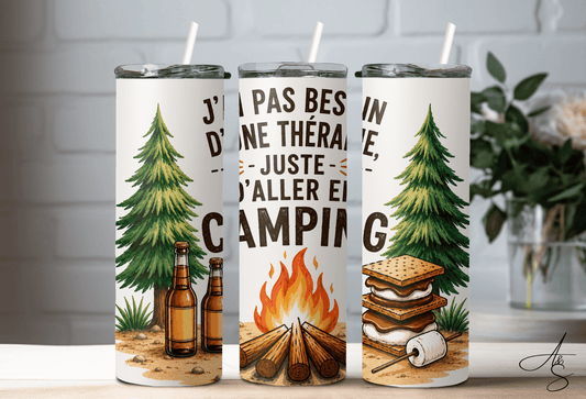 J’ai pas besoin d’une thérapie, juste d’aller en camping