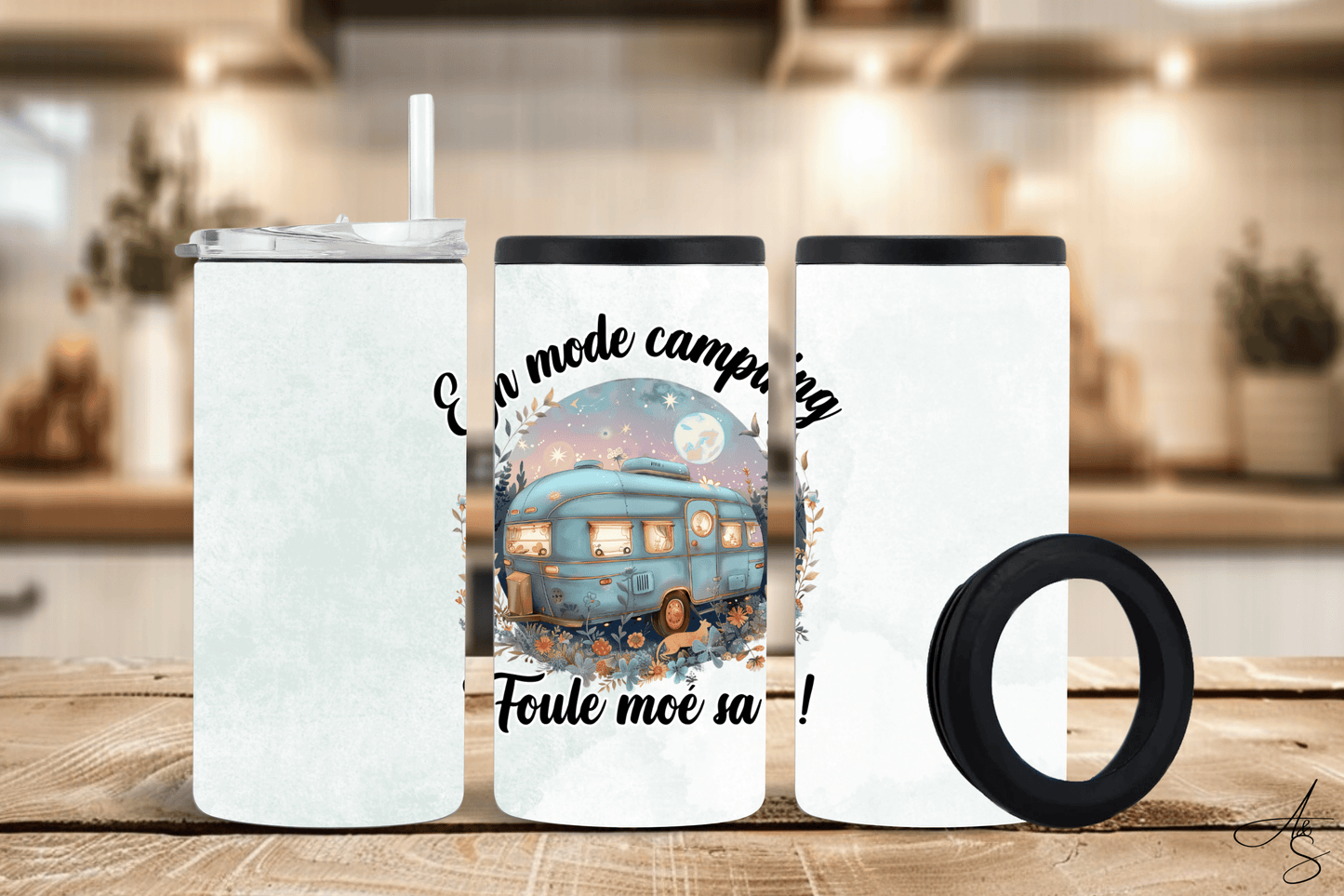 En mode camping. Foule moé sa !