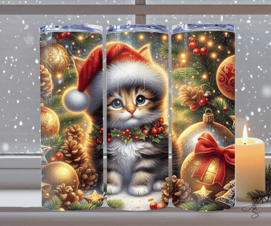 Chaton de Noël