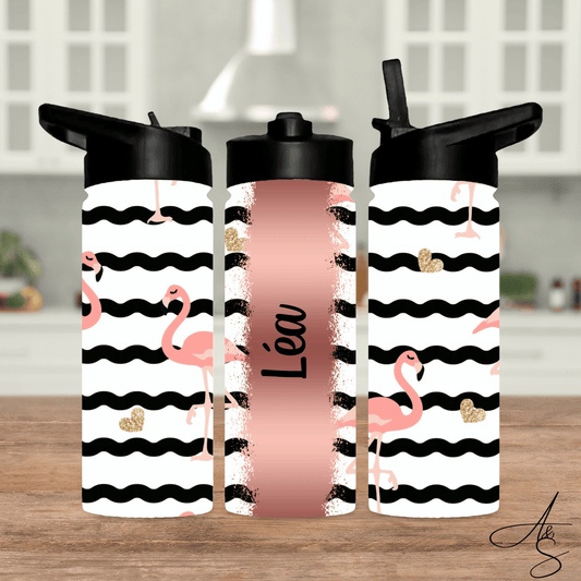 Flamant rose personnalisable
