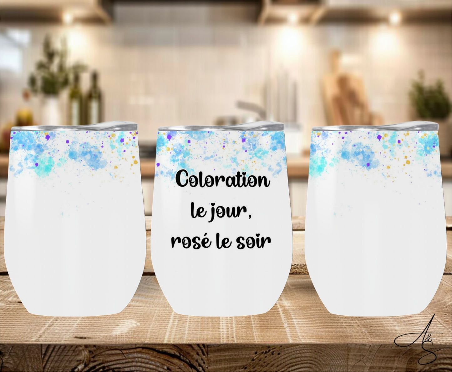 Coloration le jour, rosé le soir