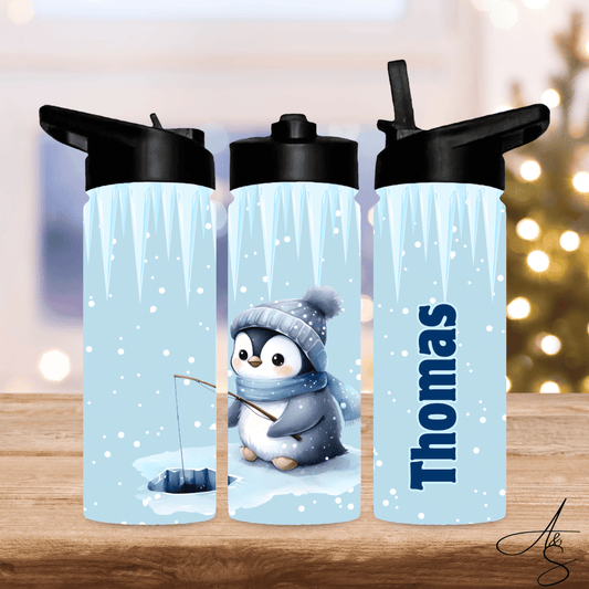 Pingouin à la pêche