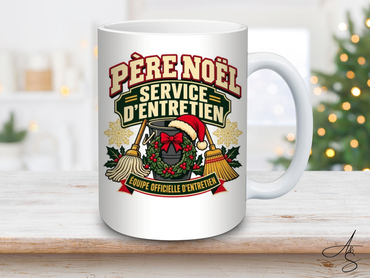 Père Noël service d’entretien