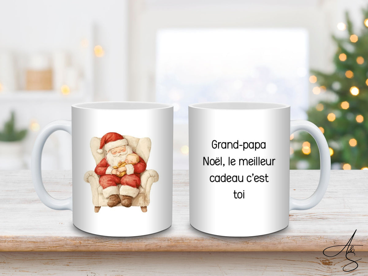 Grand-papa Noël, le meilleur cadeau c’est toi