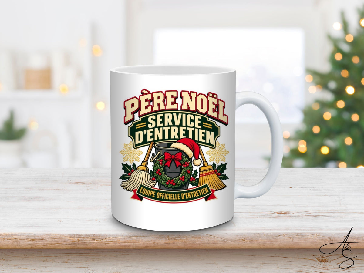Père Noël service d’entretien